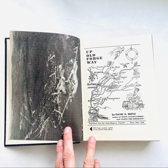 Hardcover Copy Book Up Old Forge Way West Canada Creek 1972 - Picture 8 of 14